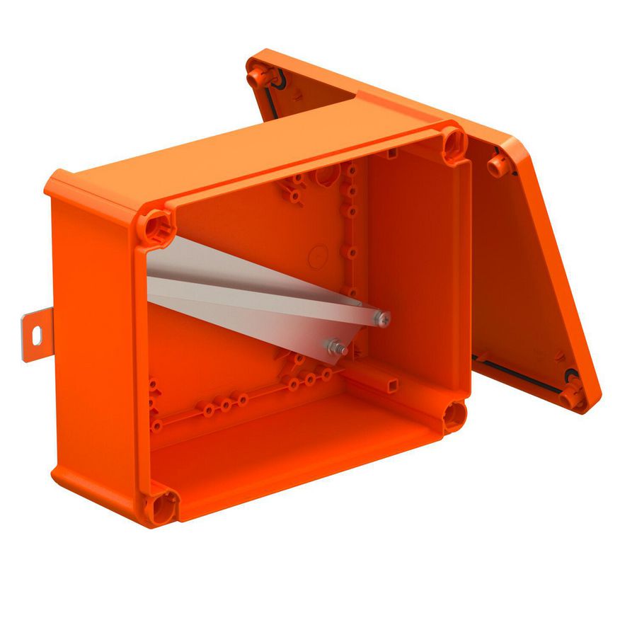 Kabeldoos functiebeh. 240x190x95 polypropylen orange 7205784