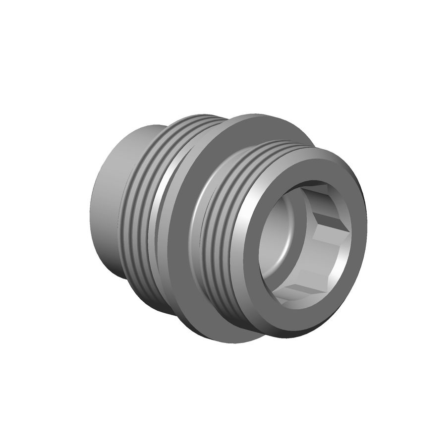 Nippel M22X1X1/2-BG
