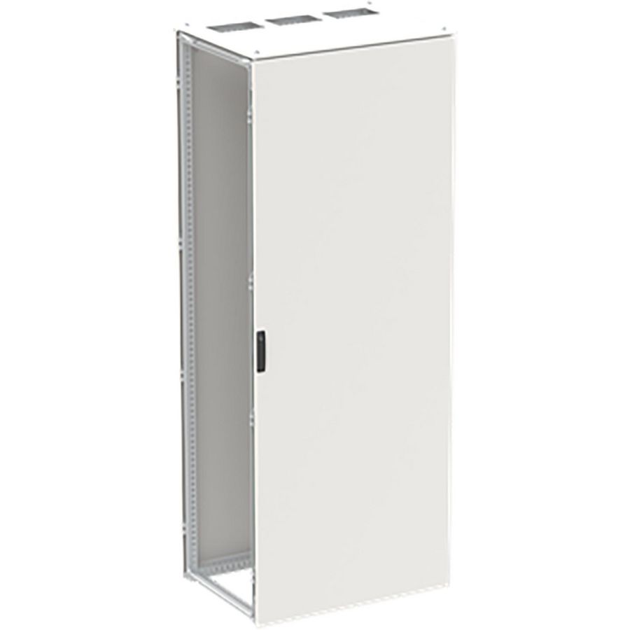 Kast v.v deur-achterwand-dakplaat 3PW/14GU/D6 RAL7035