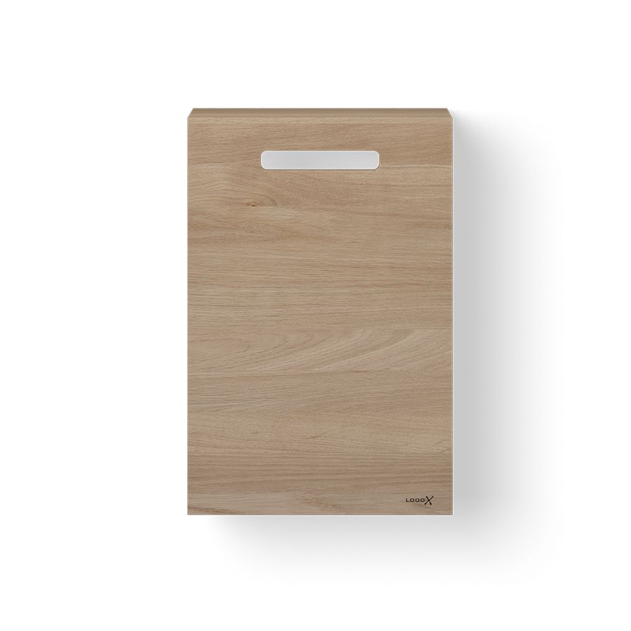 Wooden Basic Cube MINI 395x230mm h=600mm eiken old grey
