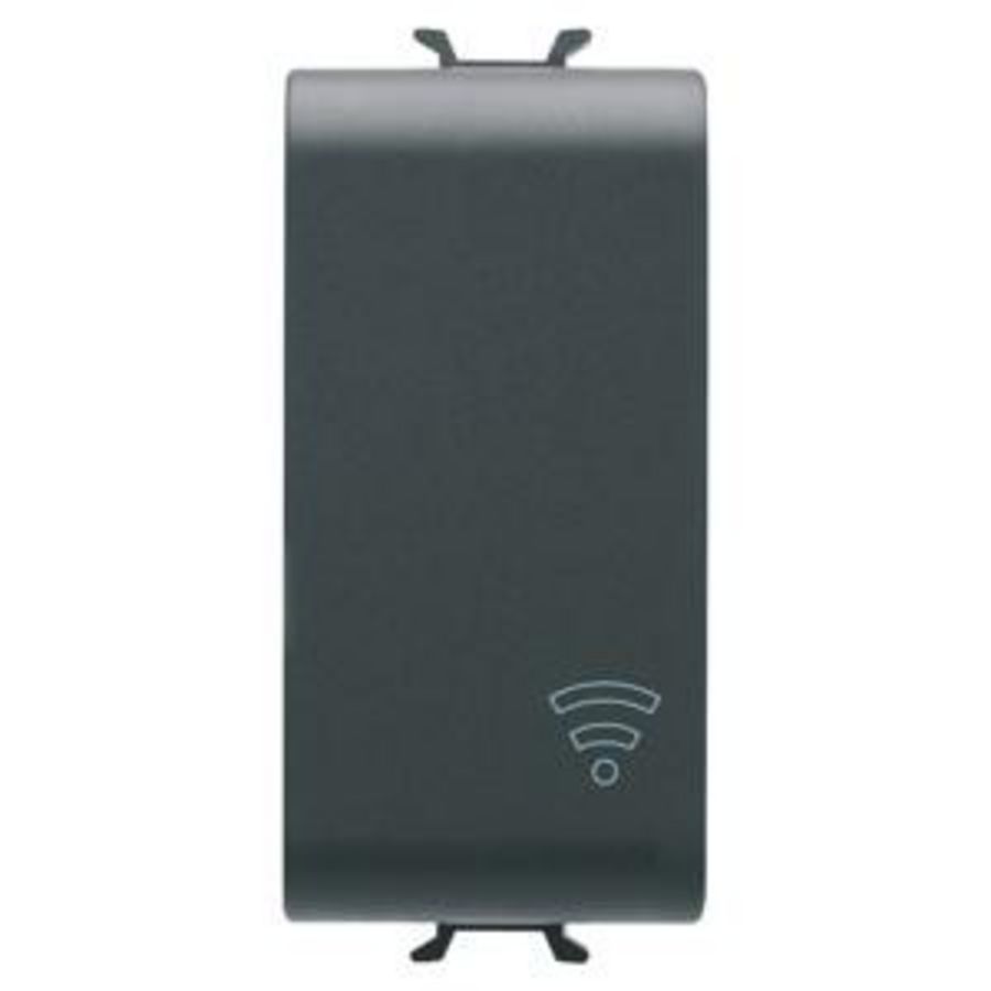 AFDEKMODULE VOOR ZIGBEE APPARATEN – 1 MODULE – SATIJN ZWART