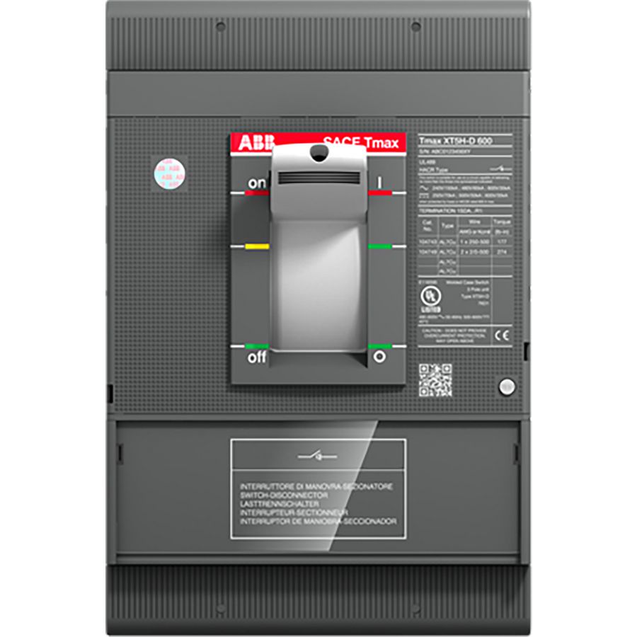 XT5H-D 400 MCS 3p F F UL/CSA