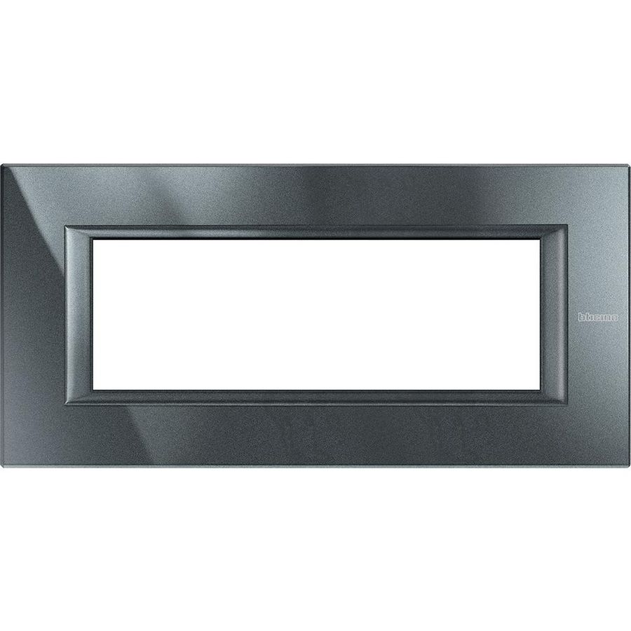 Afdekraam 6 module antraciet Axolute