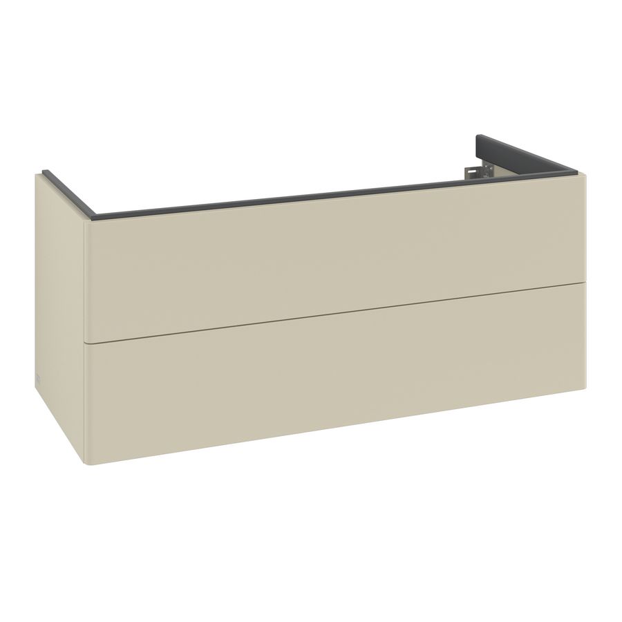 Wastafelonderkast Antao 1188x504x493mm S.Grey Matt Lacquer K06000HJ