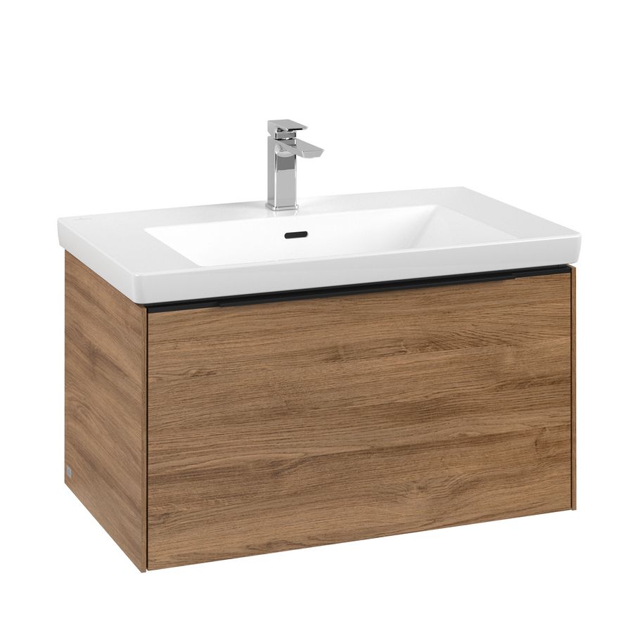 Wastafelonderkast Subway 3.0 772x429x478mm Oak Kansas C573L1RH