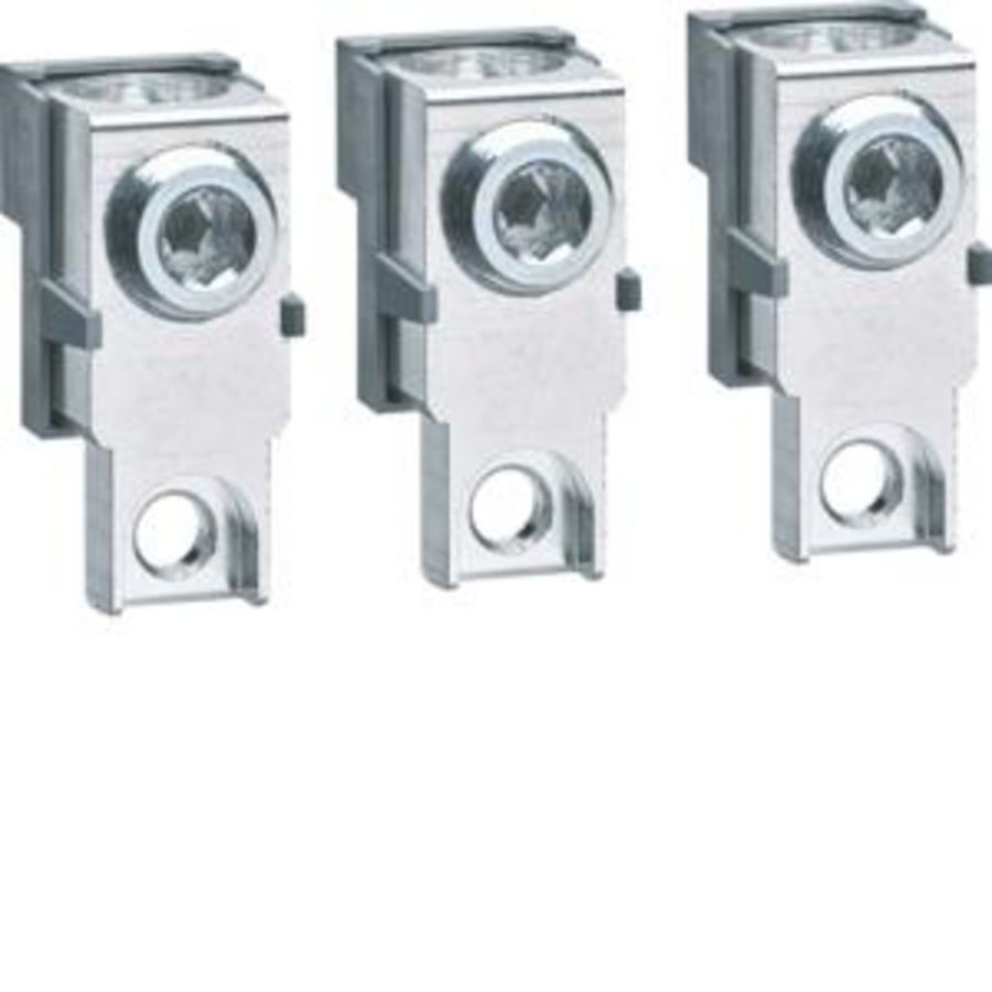 Doos a 3st. Externe kabelklem Cu/Al 1x 50-185mm² h3+P250 3P