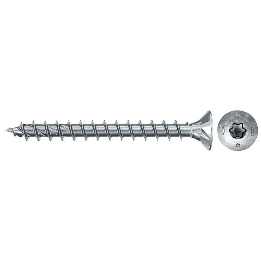 Spaanplaatschroef PowerFast 3,5x25mm TX verzonken kop VD verzinkt VVE=200