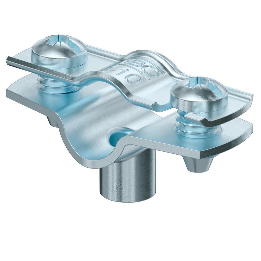 Afstandklem draadaansl. M6 8-10mm staal verzinkt VVE=25