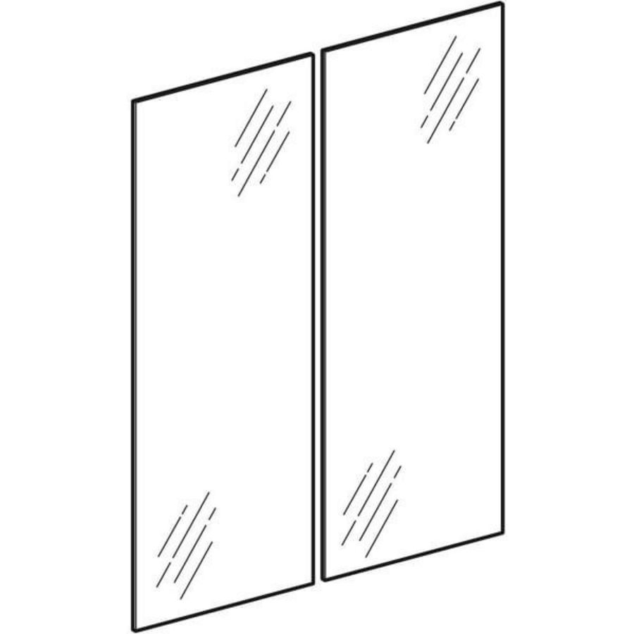 set deuren v Option Basic spiegelkast B=60cm