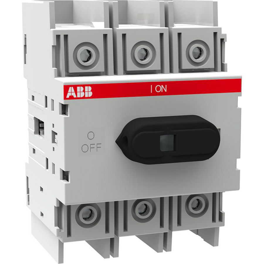 Modulaire lastscheider 3P 125A bodem/DIN-rail montage