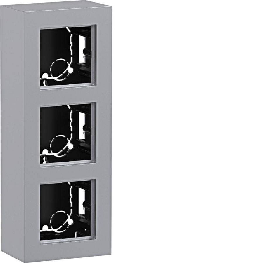 Behuizing 3-voudig hoog design opbouw A.8 titaan