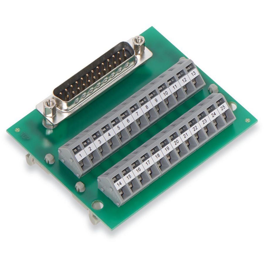 Interfacemodule Sub-Min-D Male steker 289-446