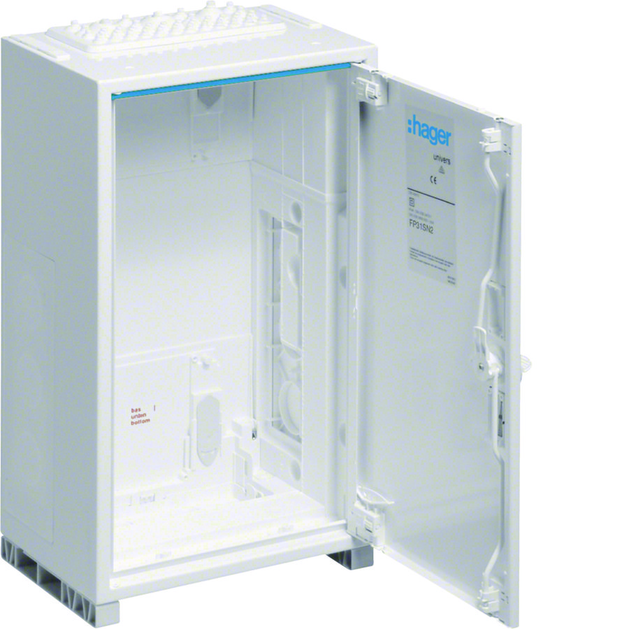 Verdeler univers IP44 geisoleerd 500x300x205mm