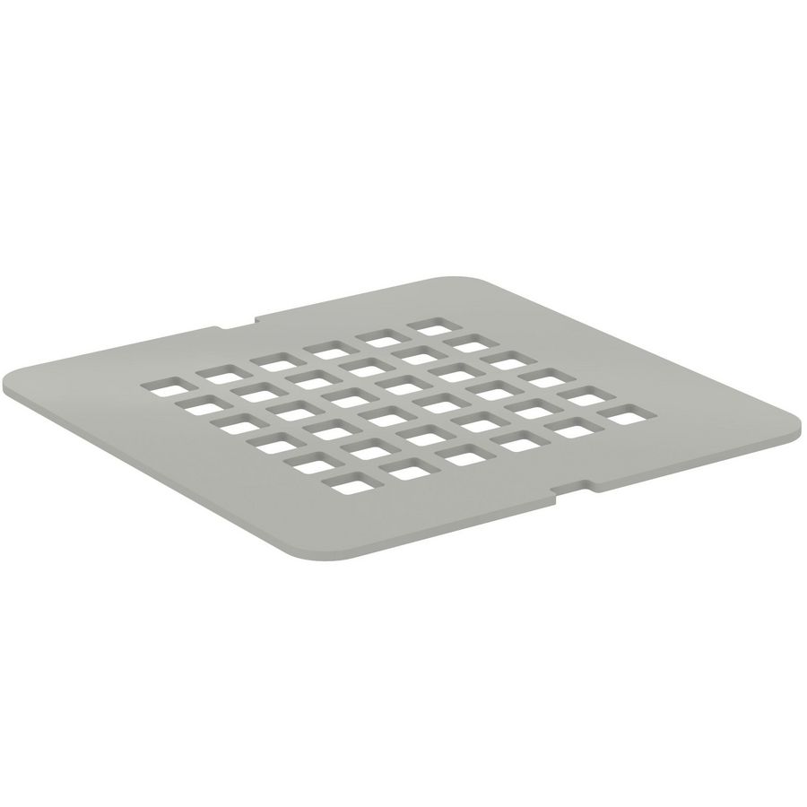 Ultra Flat Solid afdekrooster v.douchevloer grijs