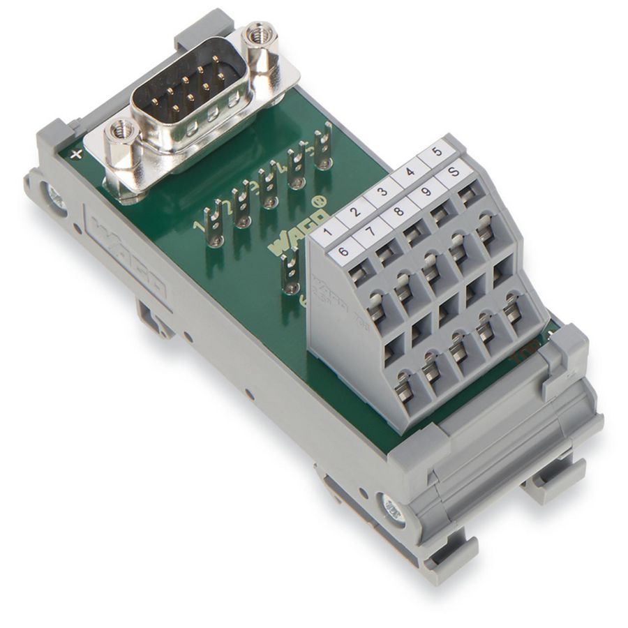 Interfacemodule Sub-Min-D Male steker 289-720