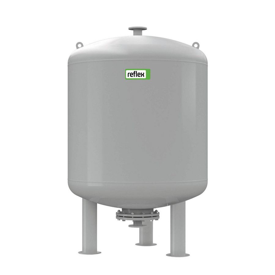 Buffervat / voorschakelvat 1500ltr. grijsV1500/6 max.6bar max.110°C