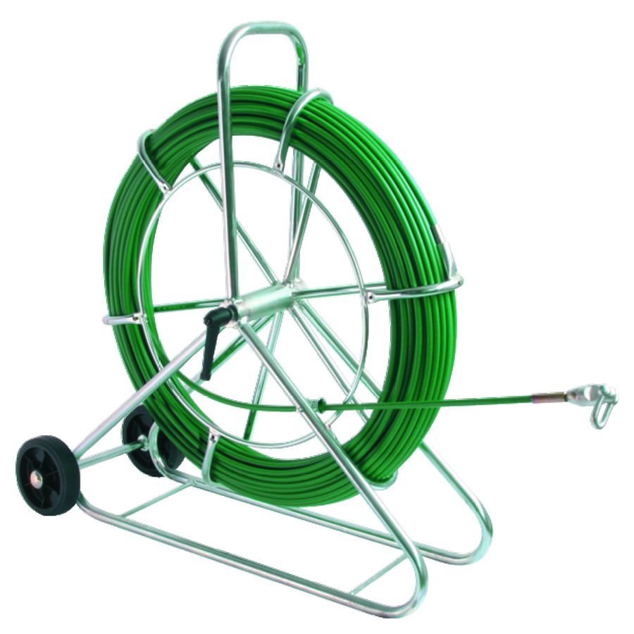 Kabeltrekapparaat FIX 40 m staand op wielen