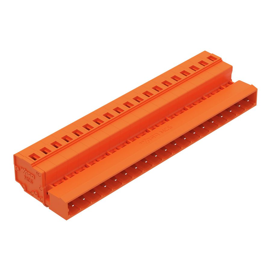 1-draads male steker 2,5mm² oranje 231-649/018-000 VVE=10