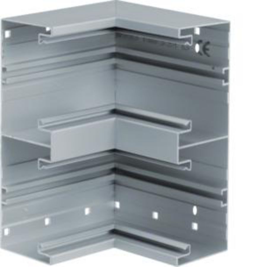 Binnenhoek aluminium goot BRA 65x210mm dubbel geeloxeerd