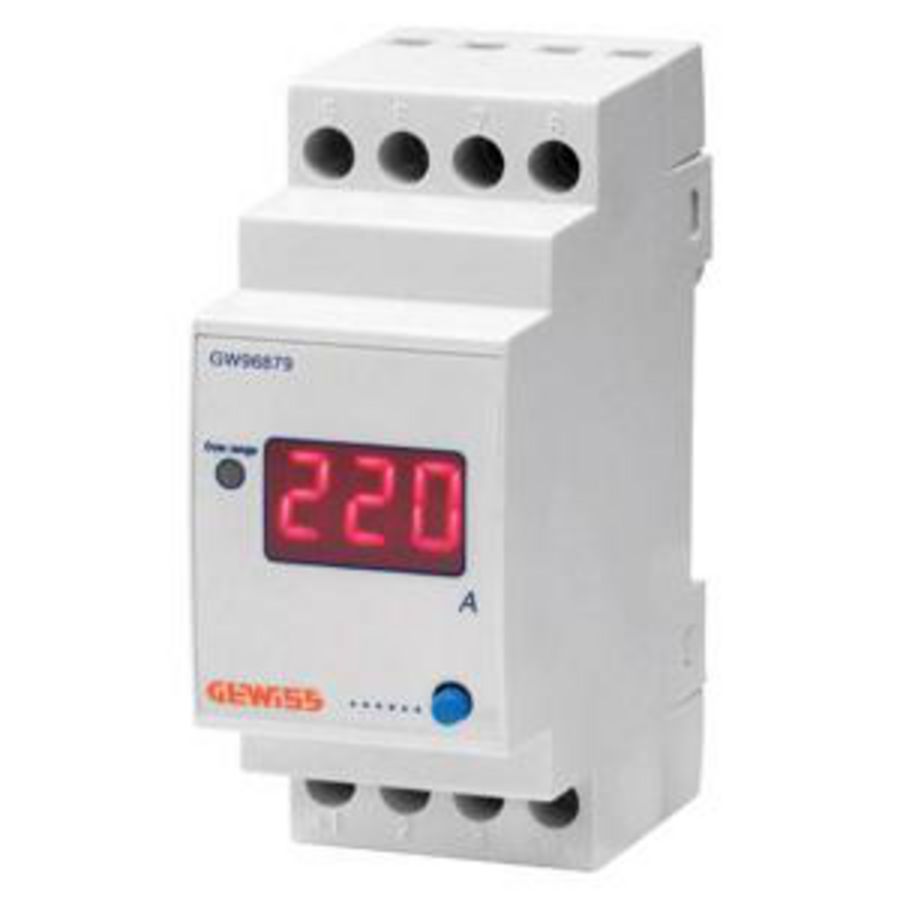 DIGITALE AMPeREMETER VOOR VERBINDING MET STROOMTRANSFORMATOR