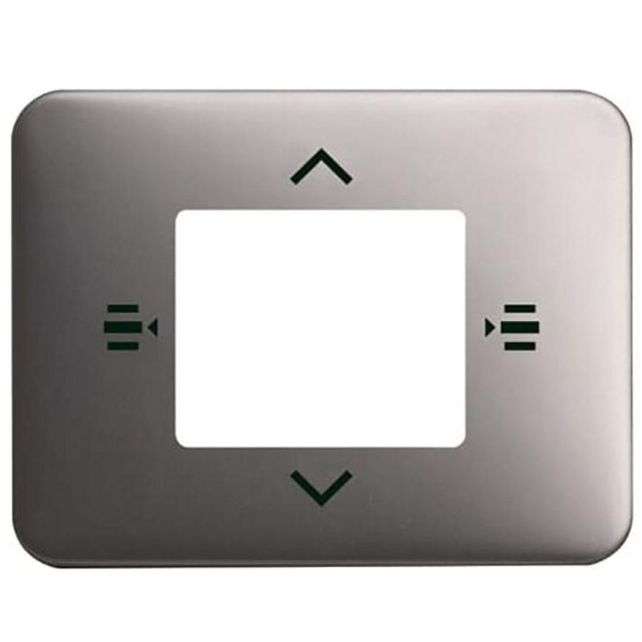 Afdekplaat 6-voudig bedieningselement KNX jaloezie platina