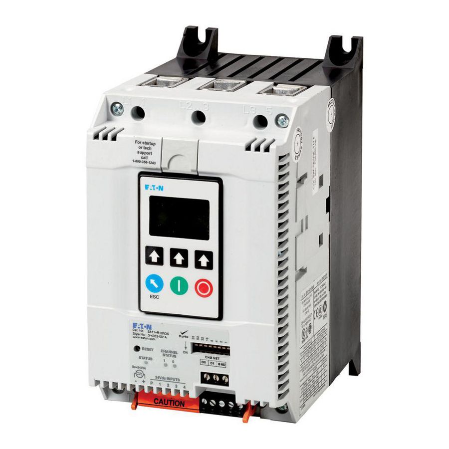 Softstarter S811+ 200-600V 24Vdc stuurspanning 105A 168981