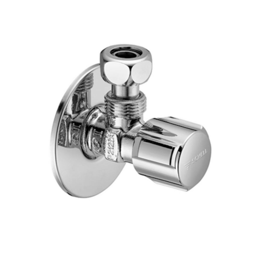 Hoekregelkraan COMFORT 1/2" omstelbare 3/8" koppeling chroom