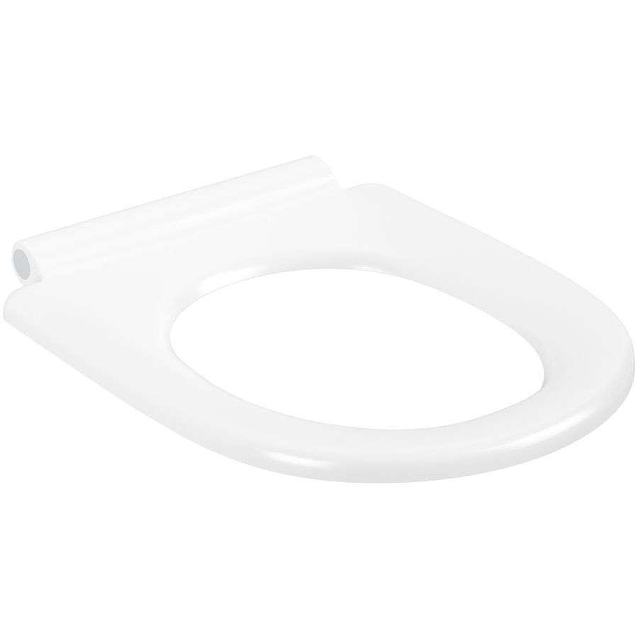 Closetzitting zonder deksel ViCare wit Alpin rvs scharnieren