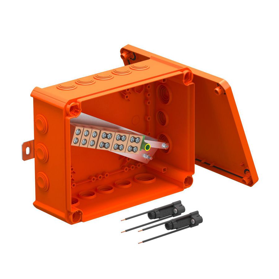 Kabeldoos functiebeh. 240x190x95 polypropylen orange 7205762