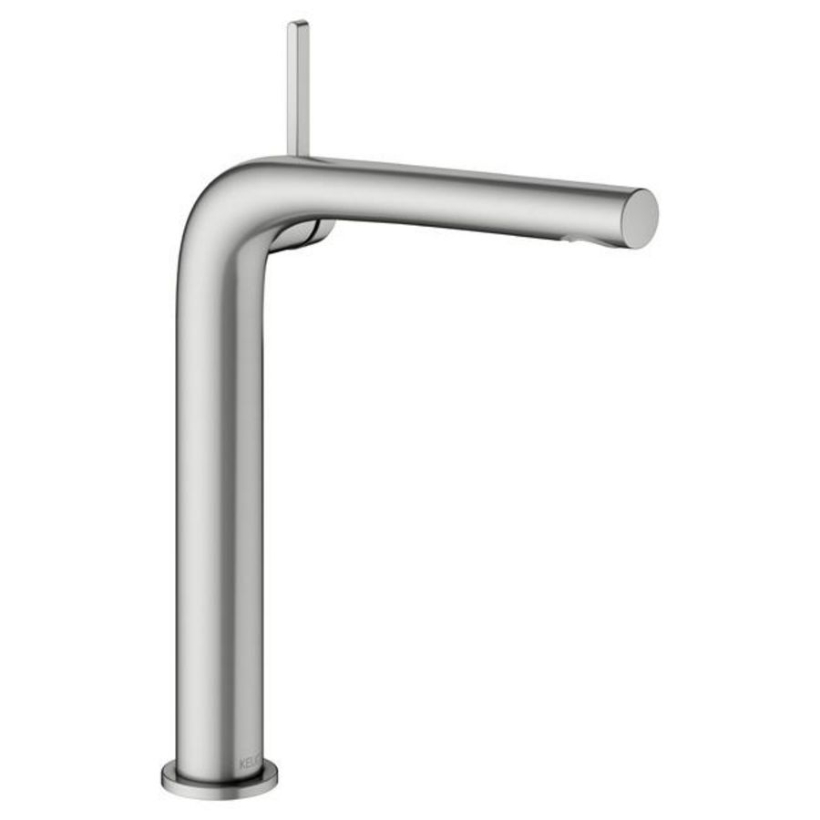 1-hendel wastafelmengkraan 240 afvoergarnituur roestvr. staal