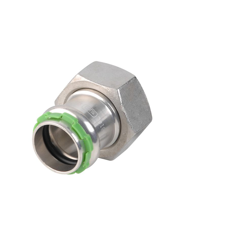 2-del. koppeling SudoPress RVS 316L FF 15x3/4" wartel incl.dichtring SP6359GV VVE=5