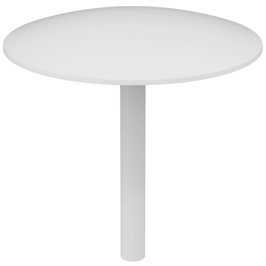 Round afvoerafdekking bad silk white