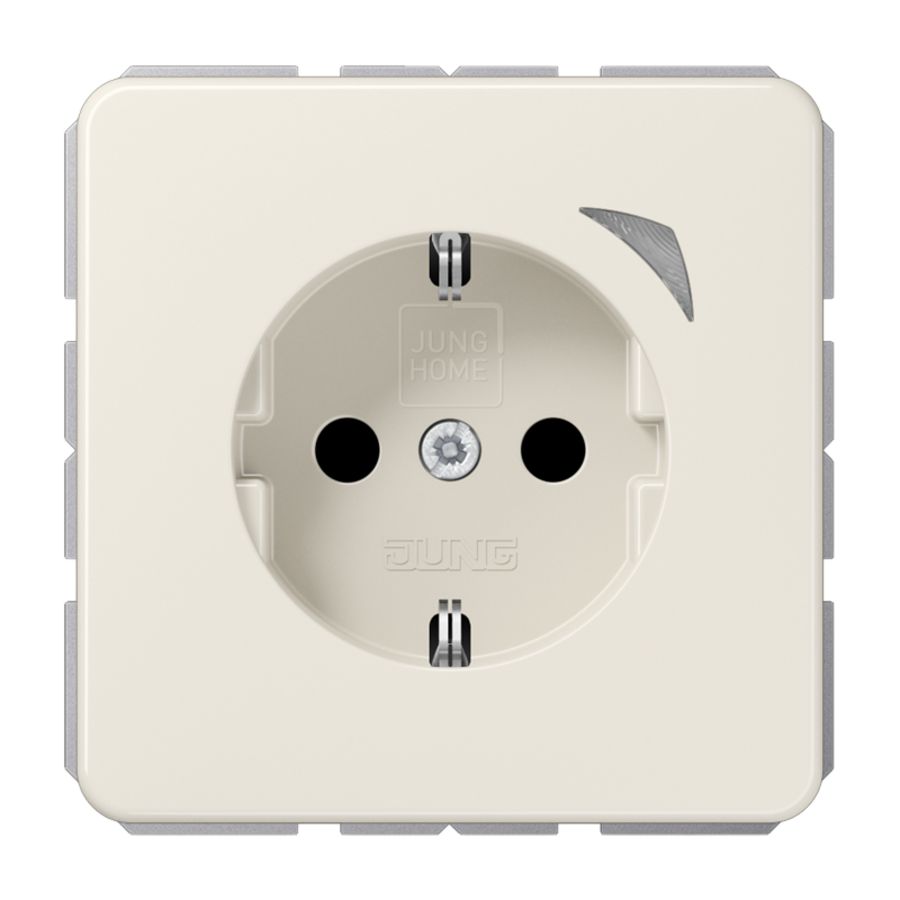 Wandcontactdoos CD500 wit Saf.+ HOME