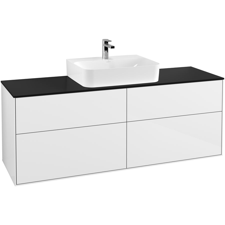 Wastafelonderkast Finion 1600x603x501mm G.White.L F19200GF