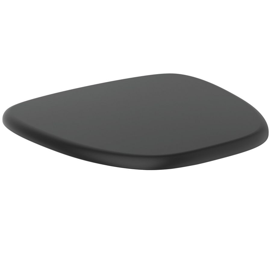 Afvoerafdekking vrijstaand bad silk black (alleen cover) DEA