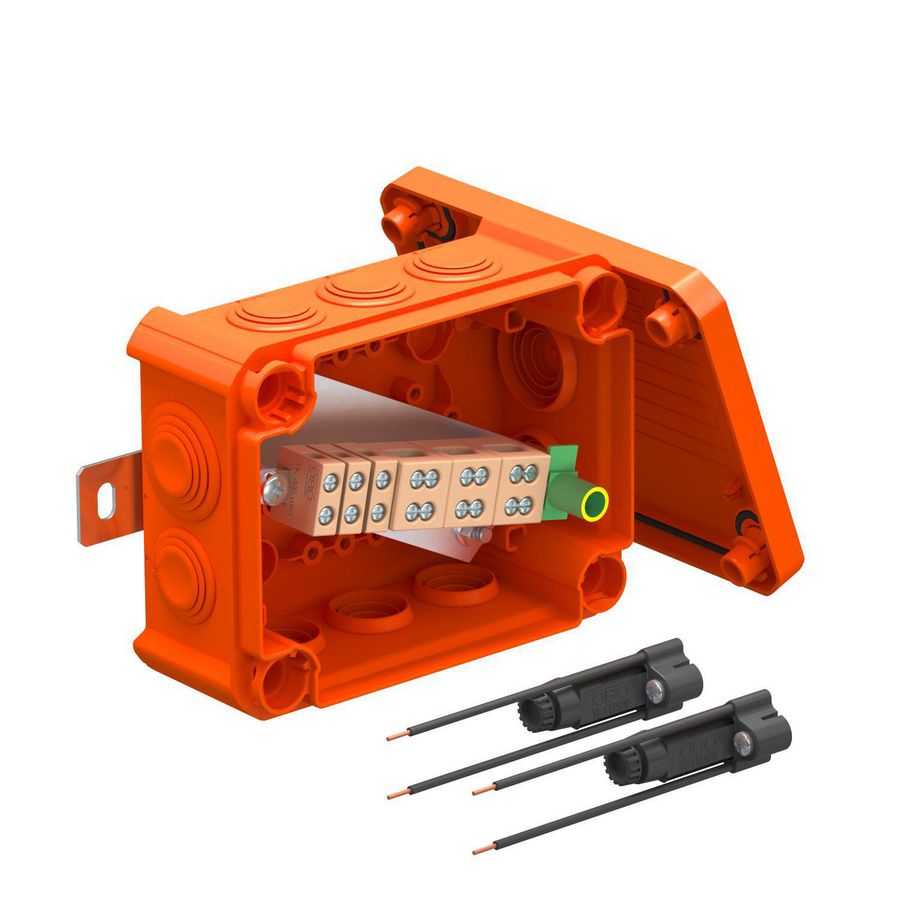Kabeldoos functiebeh. 150x116x67 polypropylen orange 7205758