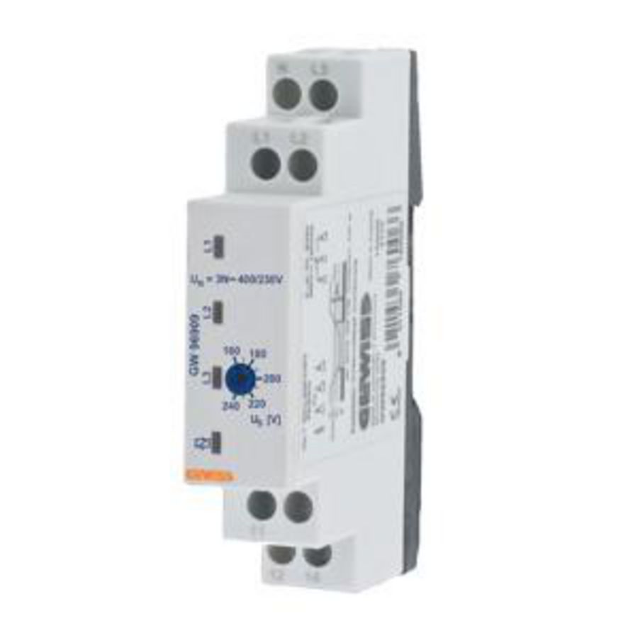 ONDERSPANNING MONITORINGRELAIS-3-FASIG AC ELEKTRISCH SYSTE