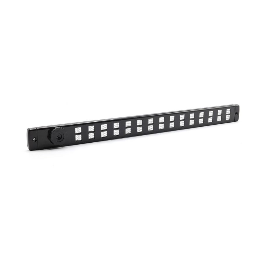 ALU schuifrooster Bold Line 500x40mm zwart