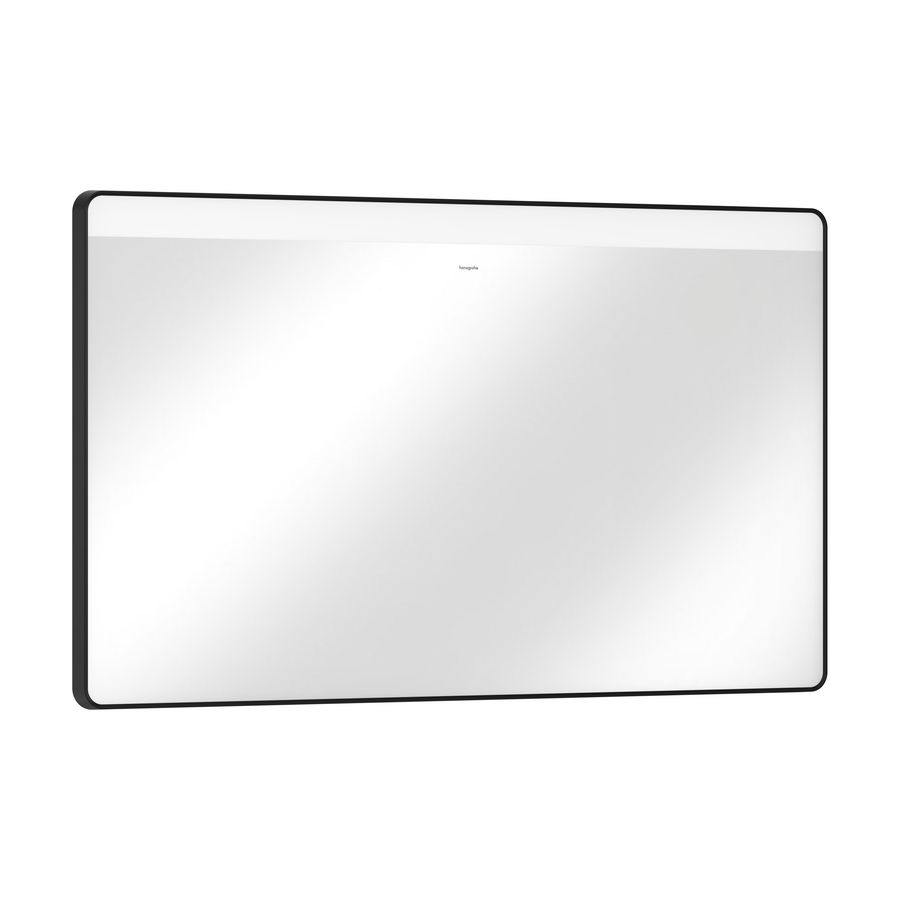 Spiegel horiz. LED 1200/30 wandschakelaar mat zwart Xarita Lite Q
