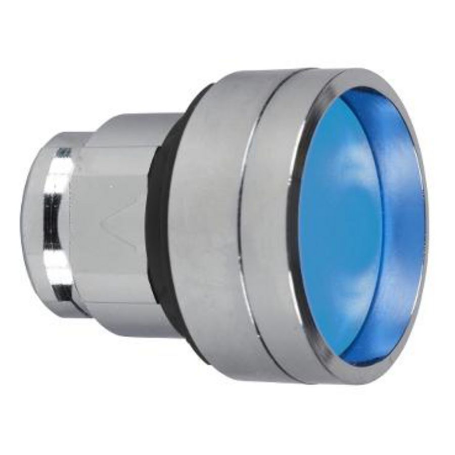 Drukknop Ø22mm Blauw