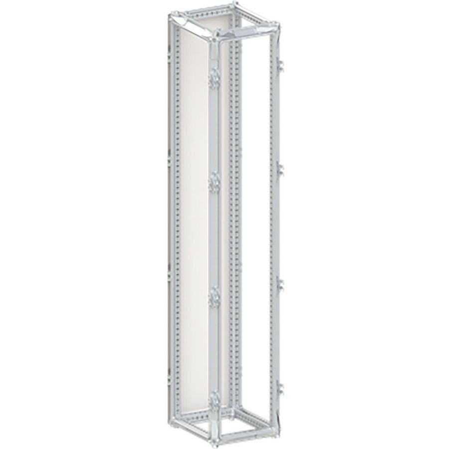 Kast alleen met achterwand 1PW/12GU/D4 RAL7035