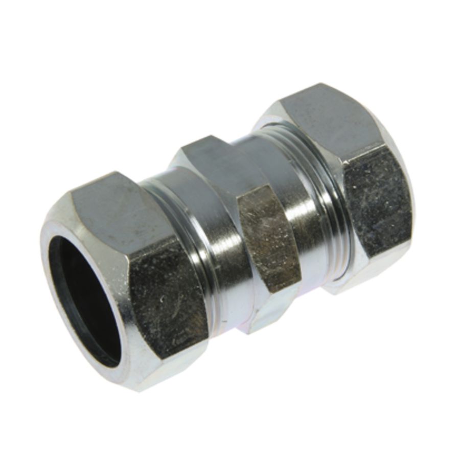 Knelsok messing verzinkt 22x22mm 104