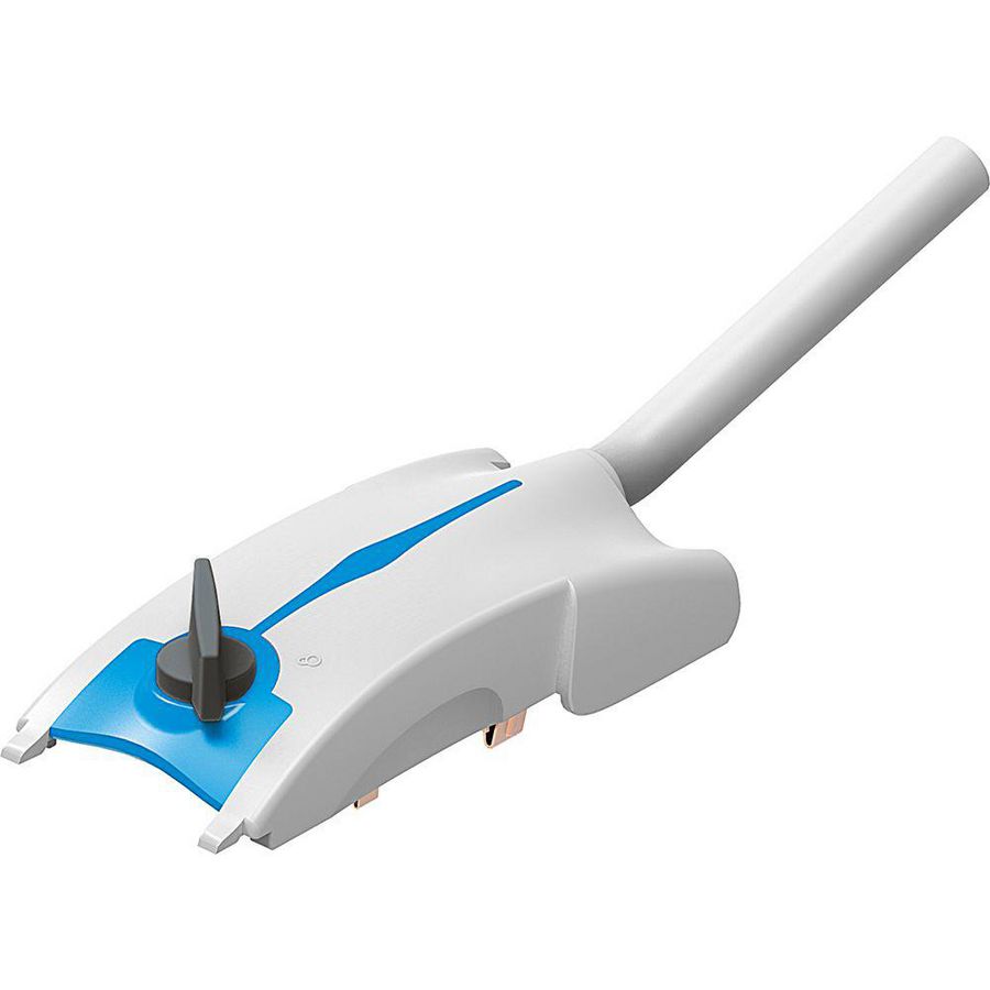 Plug 10A L3-N blauw +1m. kabel H05VVF