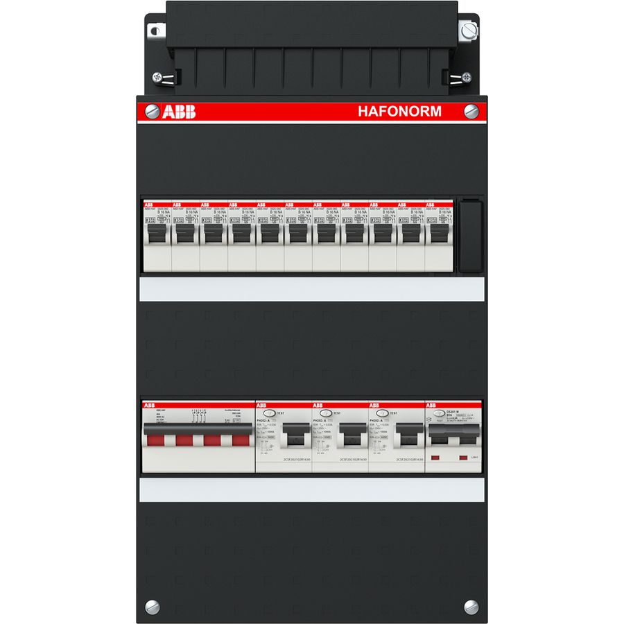 Groepenkast 3-fase 1 40A 4P ALS 63A 2P 30mA 1SPF006972F0034