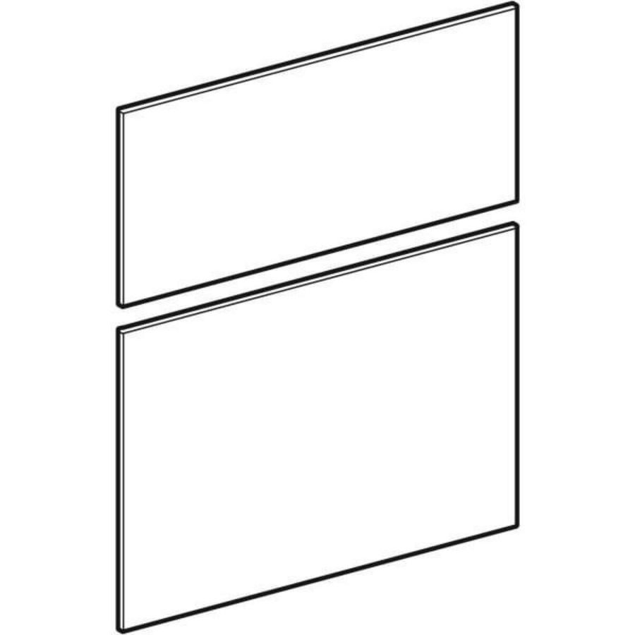 Vulladevoorzijde voor zijkast wit