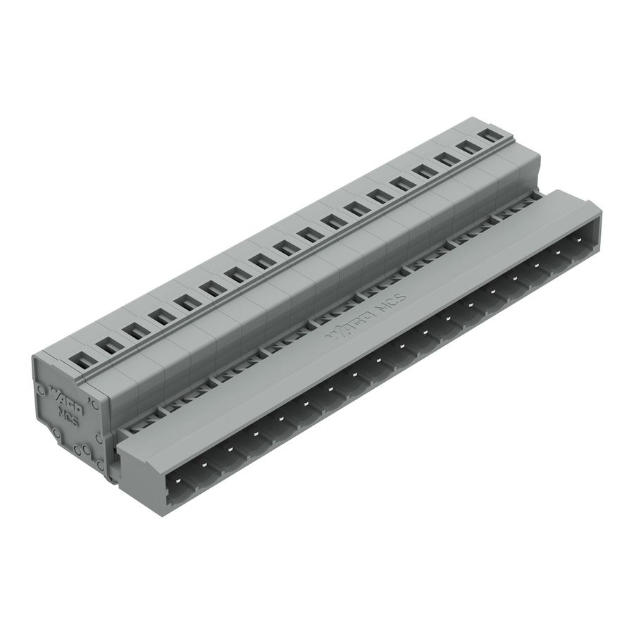 1-draads male steker 2,5mm² grijs 231-618/018-000 VVE=25
