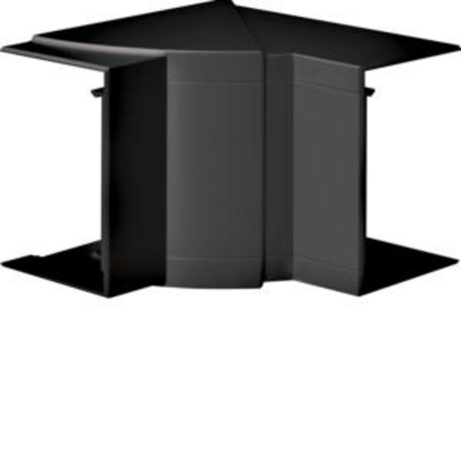 Binnenhoek BR65 65x100mm variabel halogeenvrij zwart