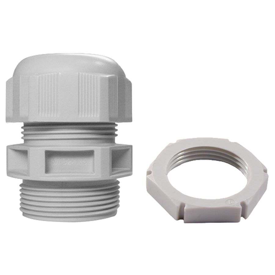 Wartel kunststof M12x1,5 drl 3-7mm incl. moer VVE=50