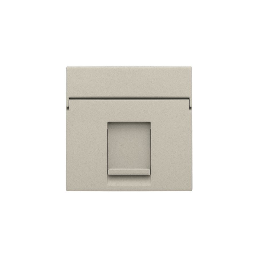 Centraalplaat data 1x RJ sand textured