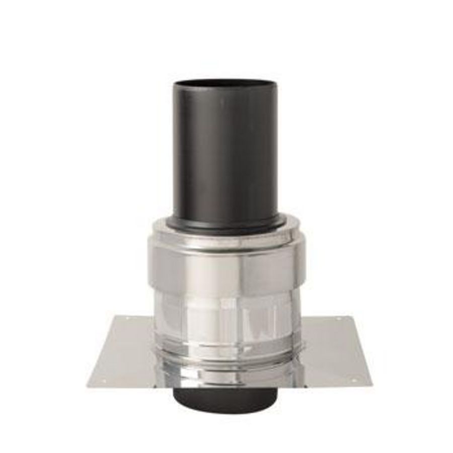 Schoorsteenafdekking Rolux cascade + uitmonding 200mm